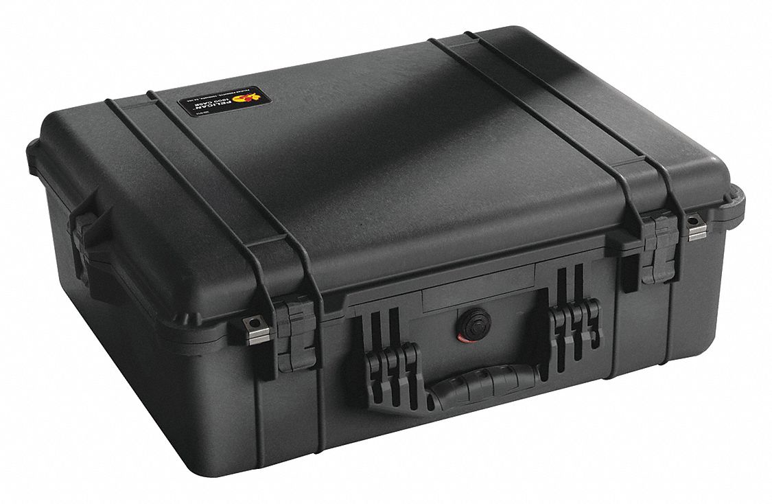 Protective Case, 6 1/8 in, Padlock, Black