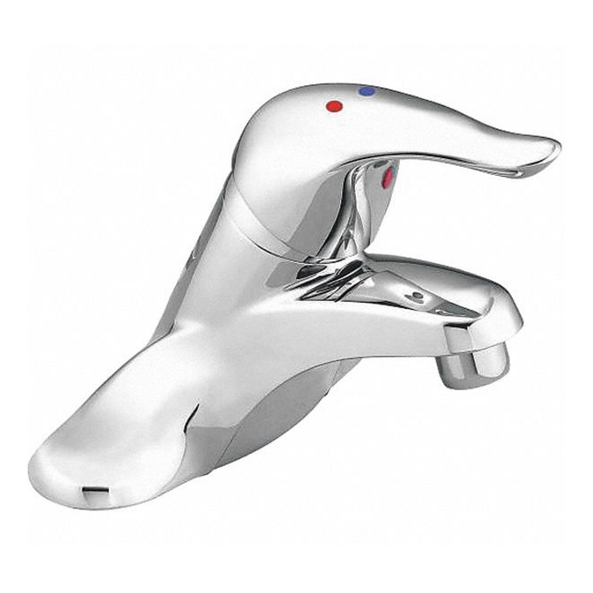 Low Arc Bathroom Faucet: Chateau, Brass, Chrome Finish, 1.2 gpm Flow Rate, Centerset, Arc