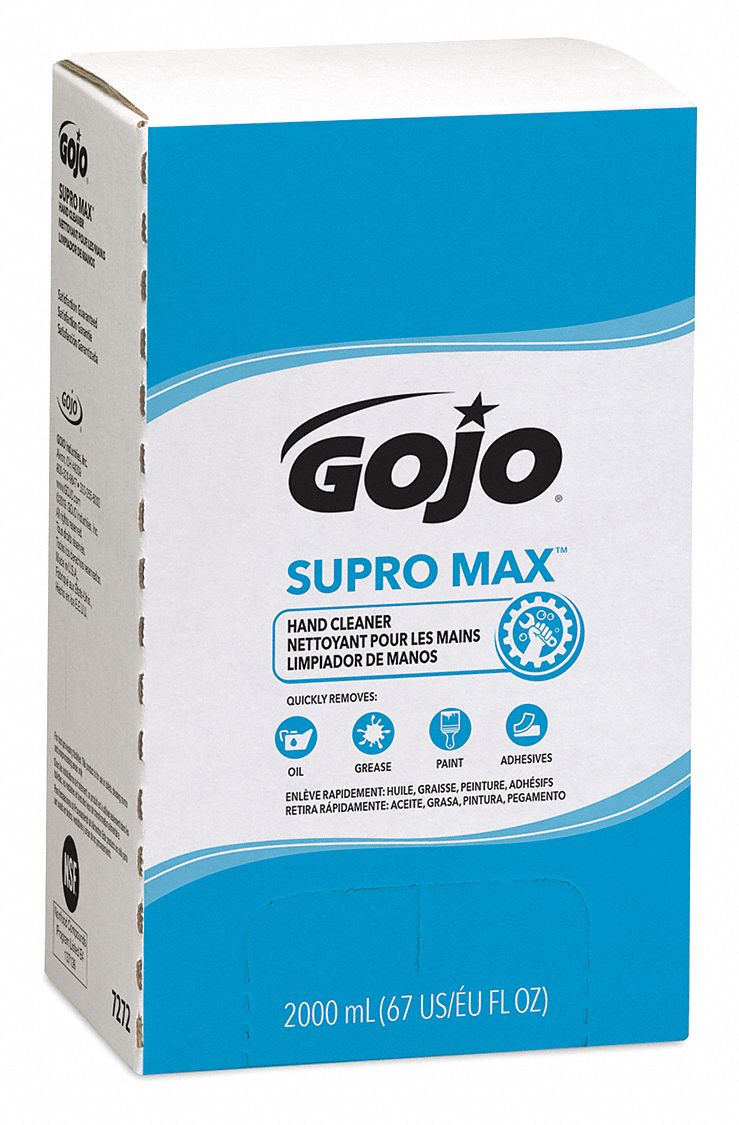 GOJO Hand Cleaner 2,000 mL Size, Requires Dispenser, Supro Max