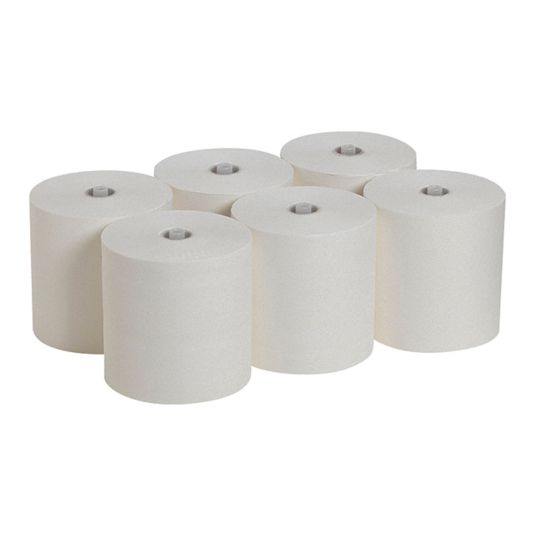 Georgia Pacific 27700 Perforated Jumbo Paper Towel, 8 4/5 x 11, White, 250/Roll, 12 Rolls/Carton