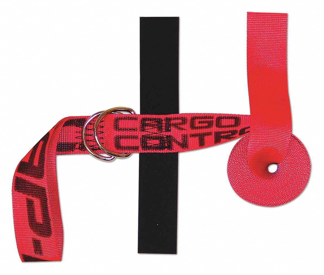 Cargo Strap for Hand Trucks: 1/2 in Overall Ht, 400 lb Load Capacity, 15 ft.x 2 in x 1/2 in