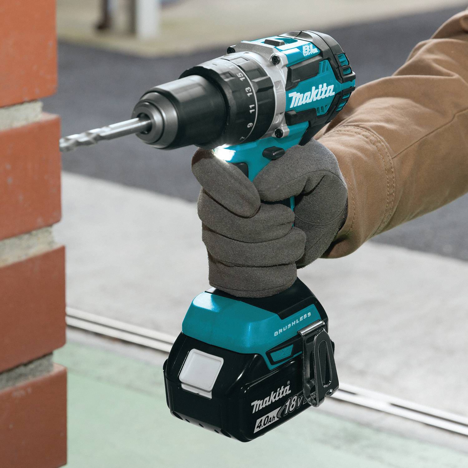 MAKITA 18V LXT Brushless, Cordless Combination Kit, 18V DC Voltage