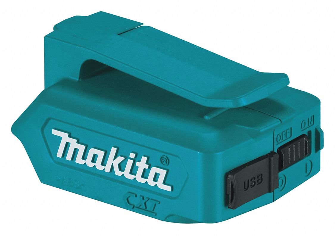 USB Power Source with Clip: 12V DC, 1 Ports, 12V Max CXT Li-Ion Batteries, Power Source Only