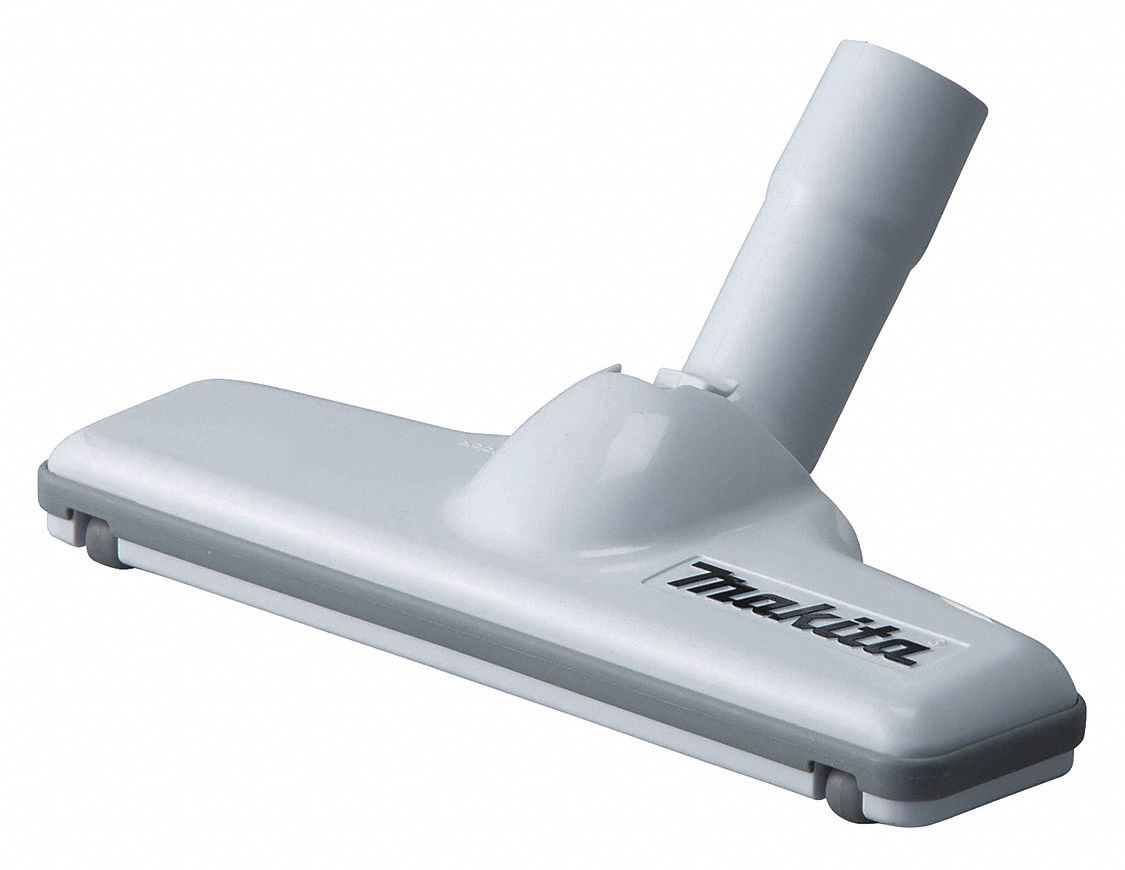 Floor Tool and Nozzle: Plastic, For 1 in Hose Dia, 6 in Lg, 2 in Wd, 2 in Dp, 1 in Dia, Std