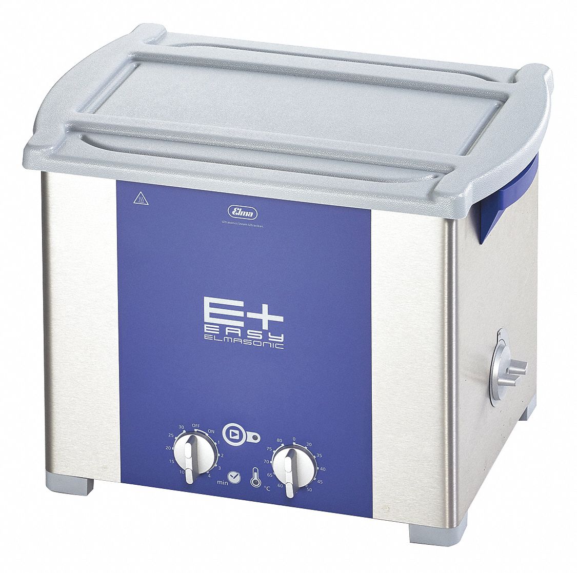 ELMA ULTRASONICS Ultrasonic Cleaner, 2.5 gal Tank, Timer Range 1 to 30