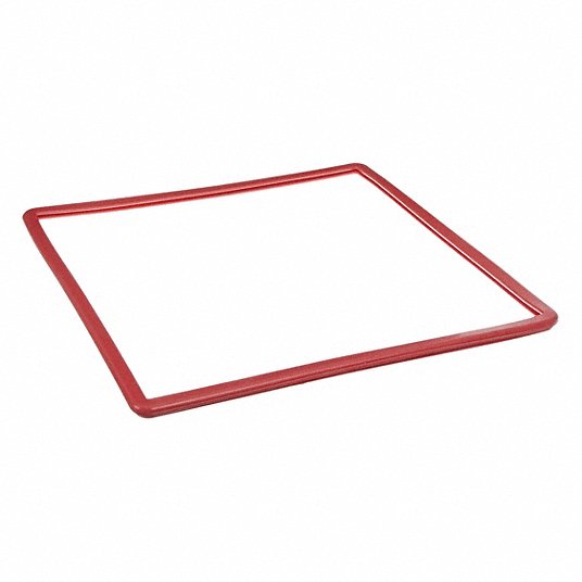 Gasket: 16 5/16 in Lg, 16.3125 in Wd, Silicone, Mfr. No. OV-12
