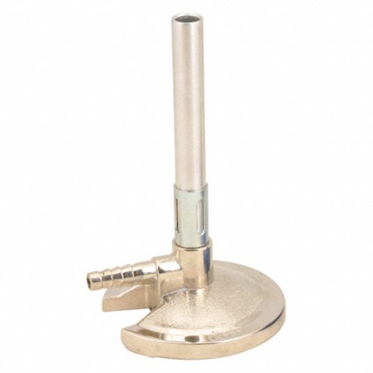 EISCO SCIENTIFIC Bunsen Burner, Fuel Type Natural, 800 to 1200 Btu