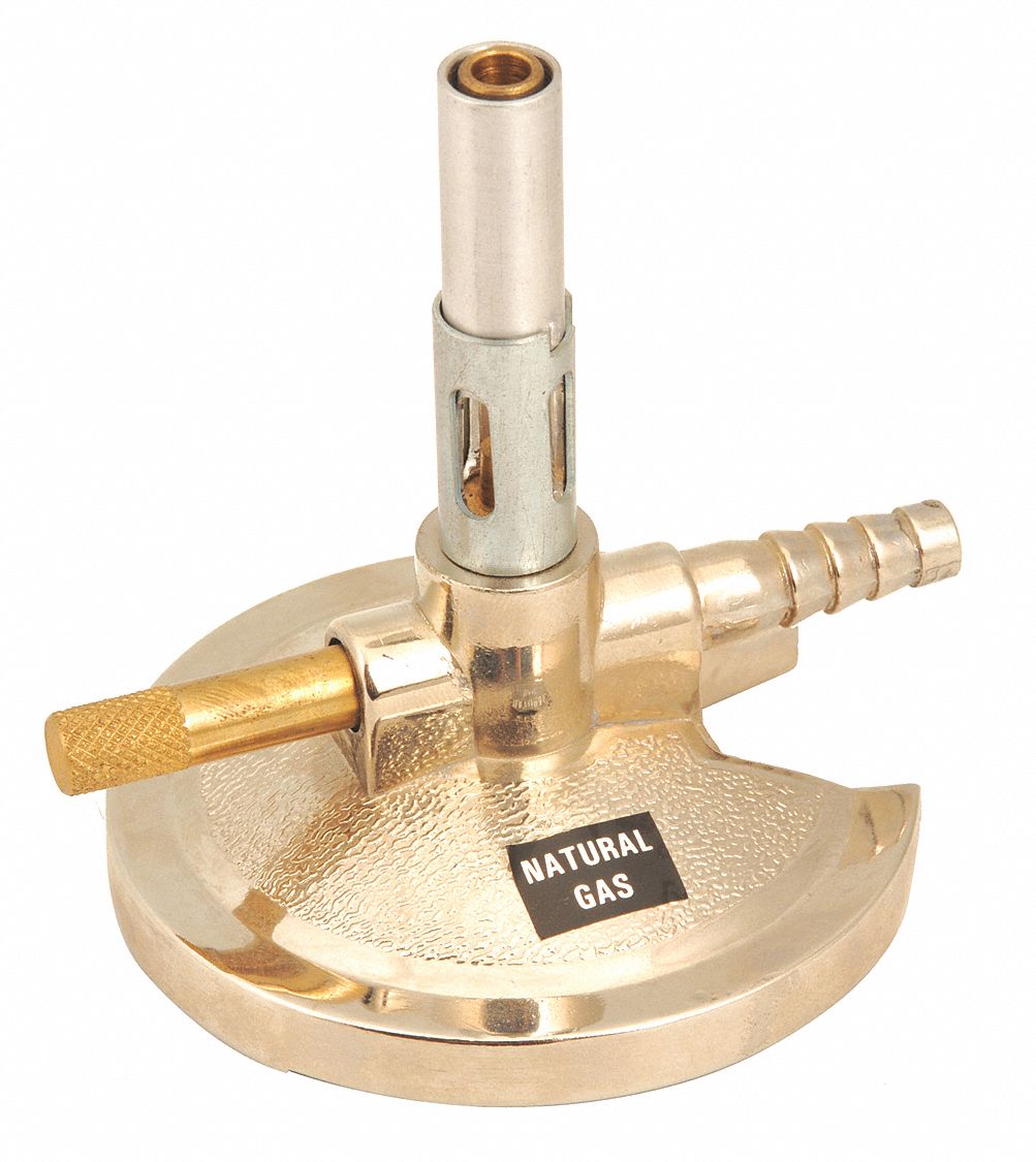 EISCO SCIENTIFIC Bunsen Burner, Fuel Type Natural, 800 to 1200 Btu