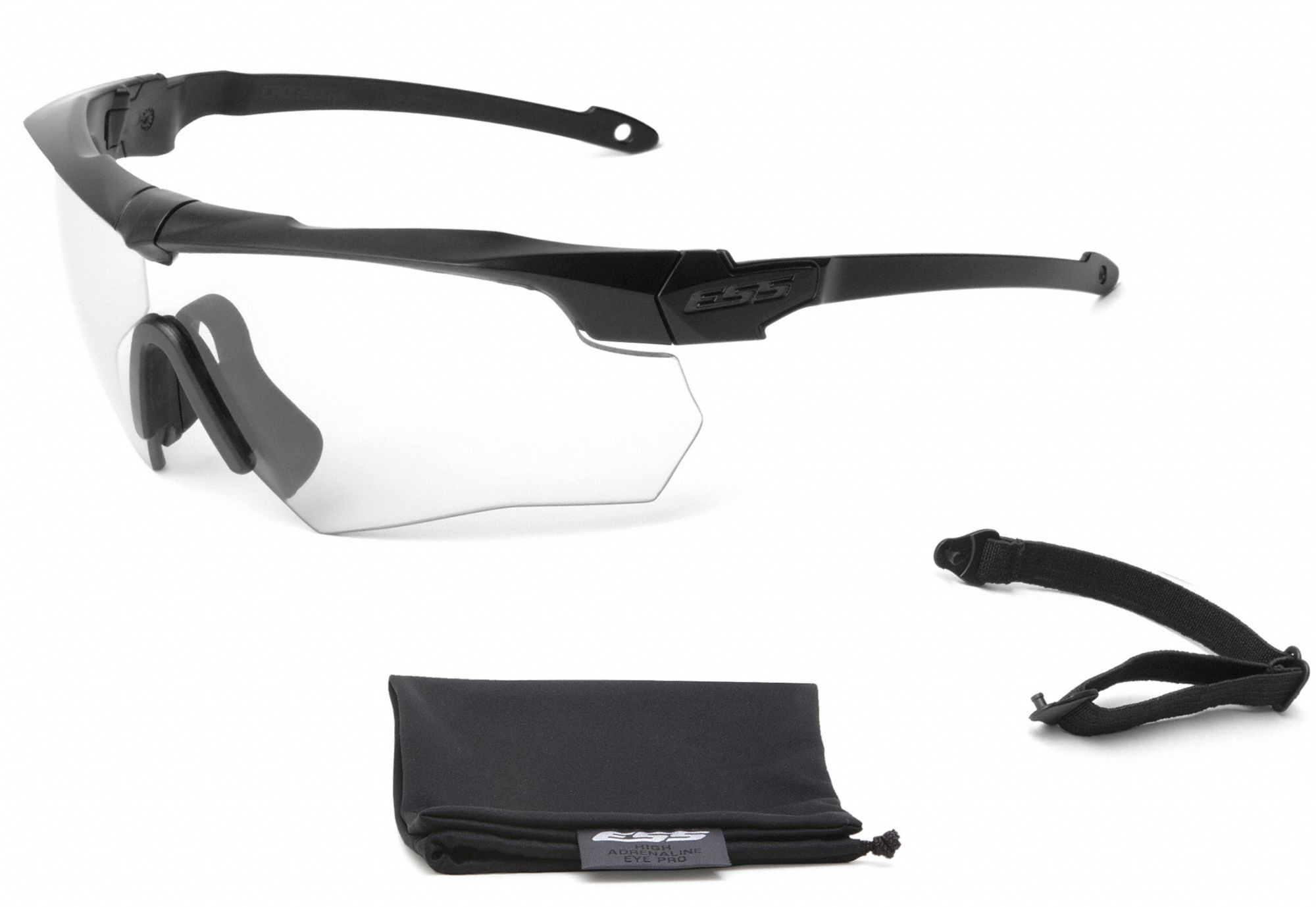 ESS, Wraparound Frame, Frameless, Safety Glasses - 52TA82|EE9007-04 ...