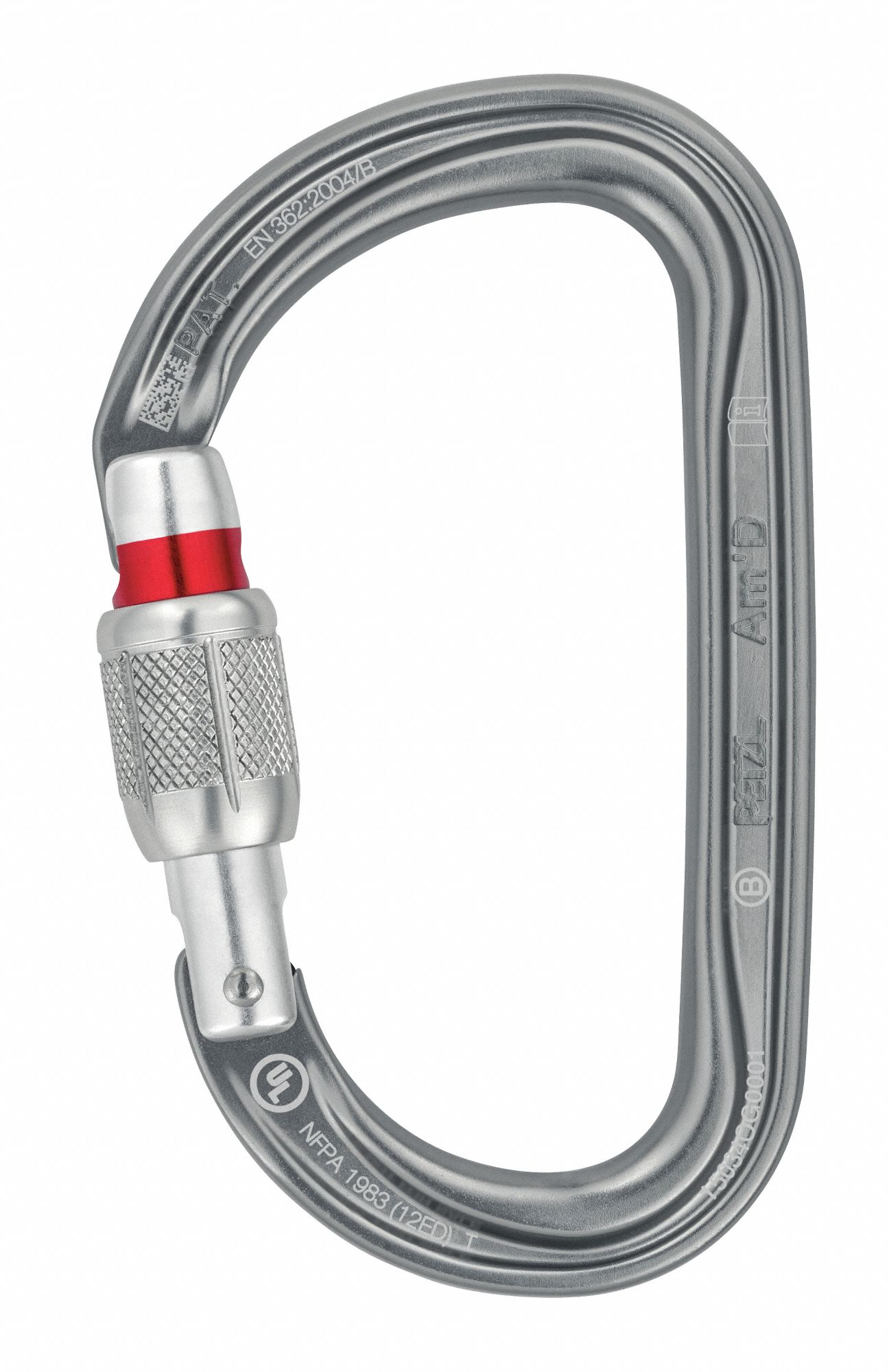 Carabiner,Screw-Lock Type,1" Opening