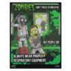 Zombies - Respiratory Protection Posters