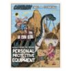 Caveman Personal Protective Equipment Posters