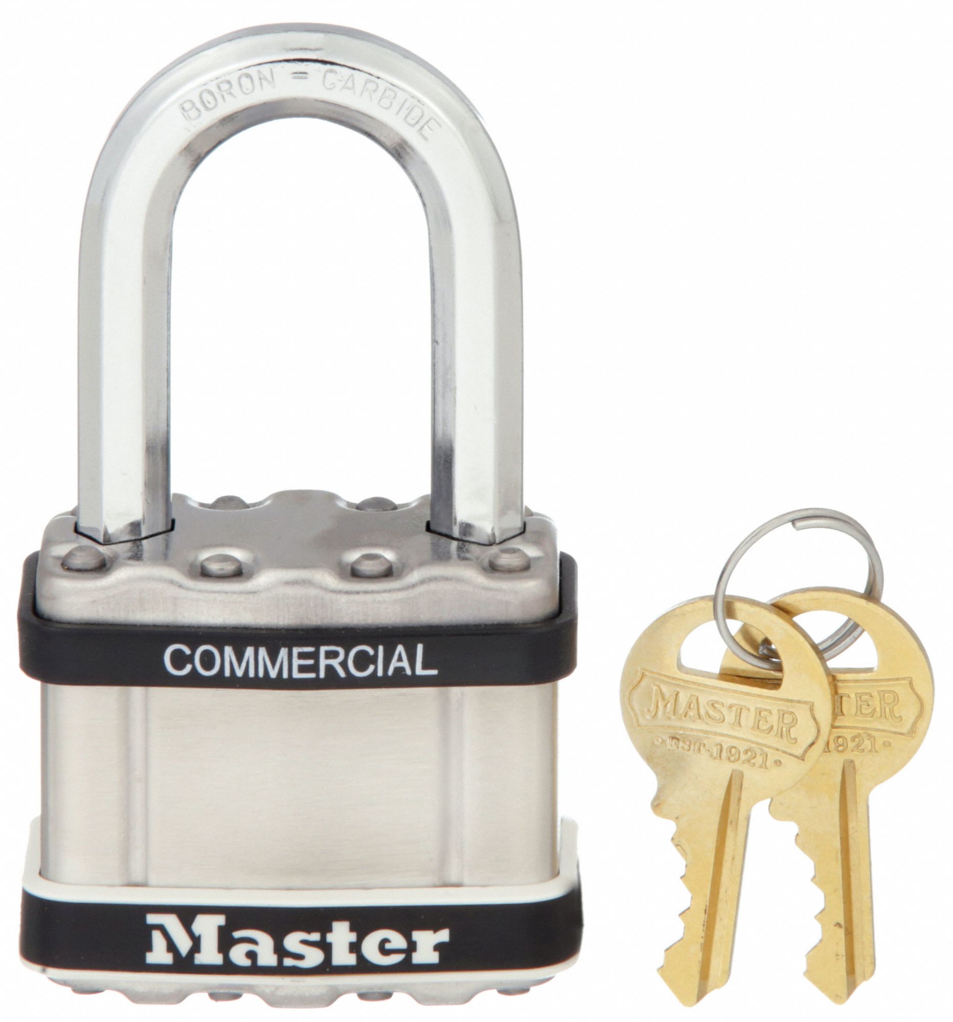 S&G Environmental Padlock w/ 2 Keys, 3/8 Shackle Diameter, 1-1/8 Vertical  Shackle Clearance, KD - MBA USA, Inc.