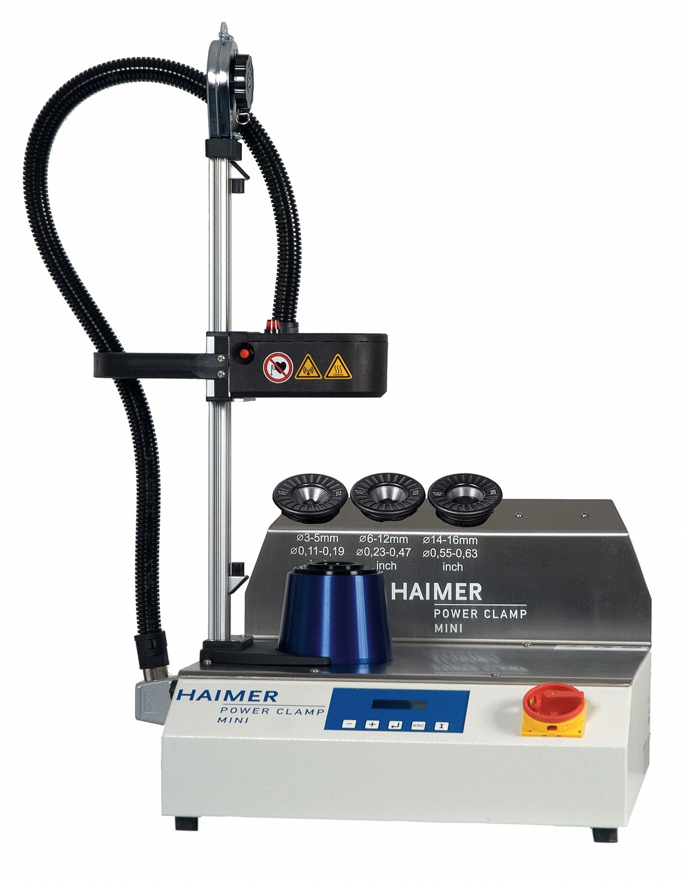 HAIMER, Induction Shrink Fitting, 1/8 in to 5/8 in Shrinking Dia Range ...