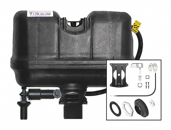 PRESSURE ASSIST FLUSHING SYSTEM: FITS FLUSHMATE BRAND, FOR 503 SERIES, 17 X 7 X 18 IN