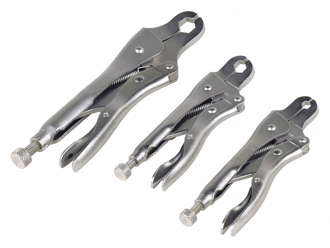 Flare Nut Locking Set, Steel, 9-5/16"L