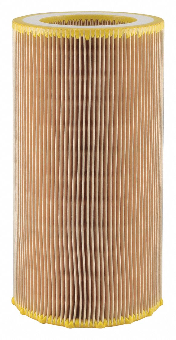 Automotive Air Filter: Round-Oval, Engine, Round, Axial Seal, 6 11/16 in Overall Ht