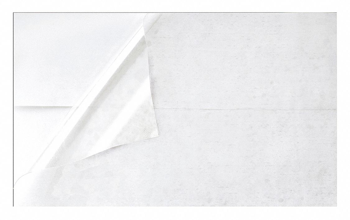 Vehicle Inspection Label Clear: Document Holder, Vinyl, Clear, 3 in Overall Ht