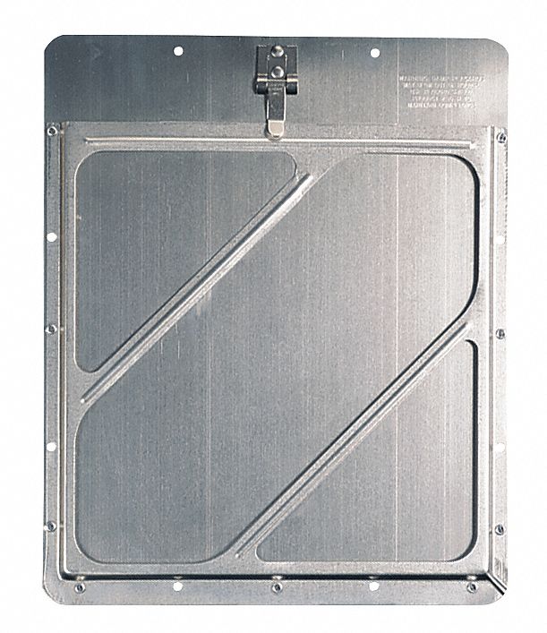 Back Plate Placard Holder 13-3/4 H