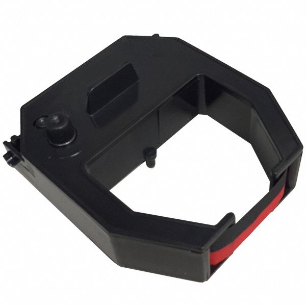 PYRAMID Time Clock Replacement Ribbon 52VT38, Black/Red 52VT3943079