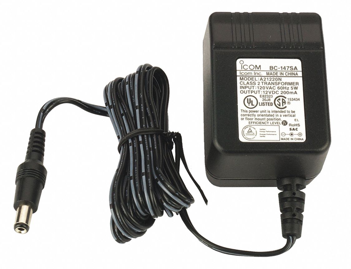 AC Adapter L 3 1/4 W 1 3/4 