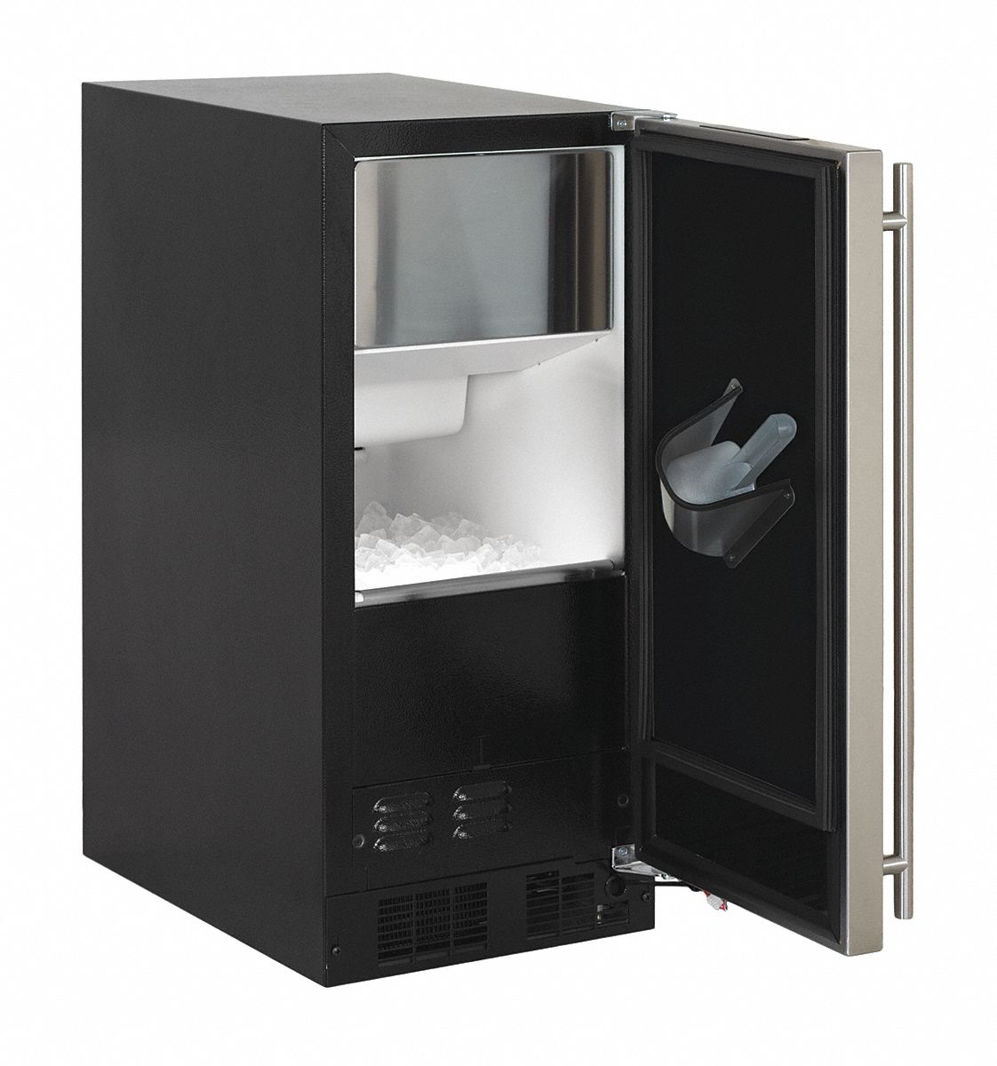 Undercounter Ice Maker, Ice Production per Day 35 lb, 14 7/8 in W X 33