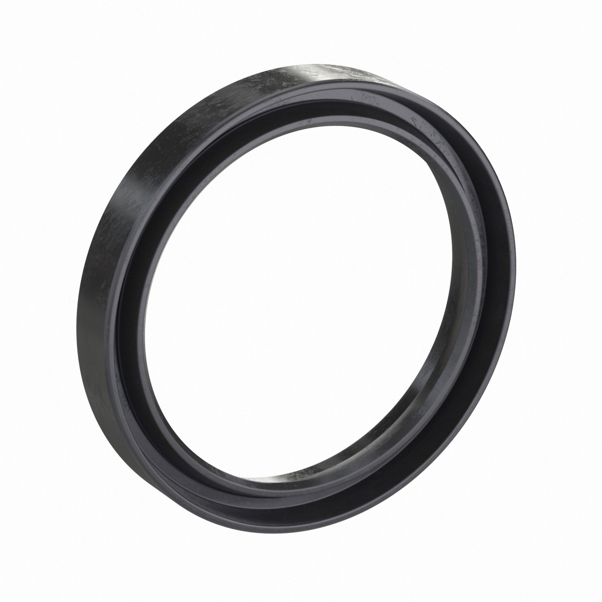 Rotary Shaft Seal: 1 Lip, VC, Nitrile, 22 mm ID, 28 mm OD, 4 mm Wd, 7 psi Max Pressure