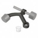 Brass,  Door Stop,  Door Mount,  Oil Rubbed Bronze Finish,  2 3/8 in Projection,  1 7/8 in Height