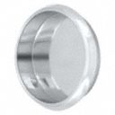 Flush Pull,  Sliding Door,  Solid Brass,  Bright Chrome,  2 1/2 in Length (In.),  3/8 in Width (In.)