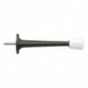 Zinc,  Bumper,  Door Mount,  7/8 in Base Dia.,  Oil Rubbed Bronze Finish,  3 in Projection