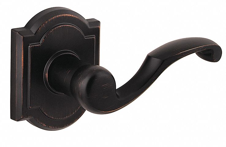 Knob Lockset: 2, Knob, Venetian Bronze, Not Keyed, ANSI, Mechanical