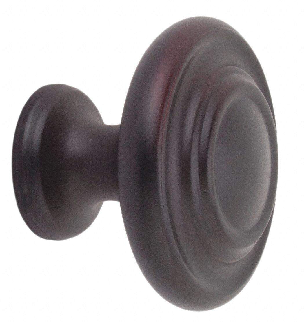 WESLOCK Knob, Round, Oil Rubbed Bronze 52WL40WH9663ORB