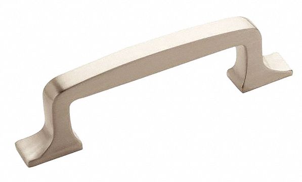 AMEROCK, Threaded Holes, Zinc, Pull Handle - 52WM51|BP53719G10 - Grainger
