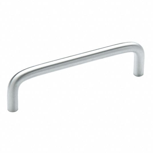 AMEROCK, Threaded Holes, Zinc, Pull Handle - 52WM62|BP76312CS26D - Grainger