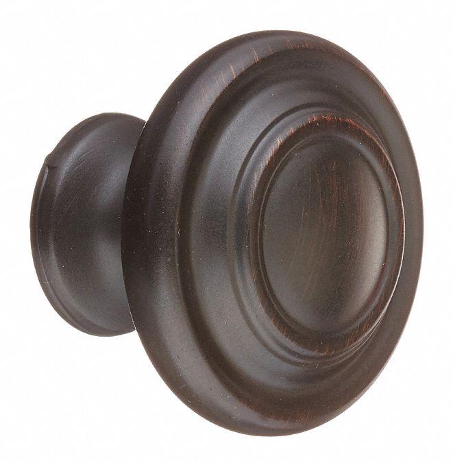 RUSTICWARE Knob, Round, Oil Rubbed Bronze 52WM85921ORB