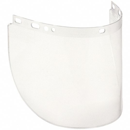 HONEYWELL FIBRE-METAL, Clear, Uncoated, Faceshield Visor - 52WN50 ...