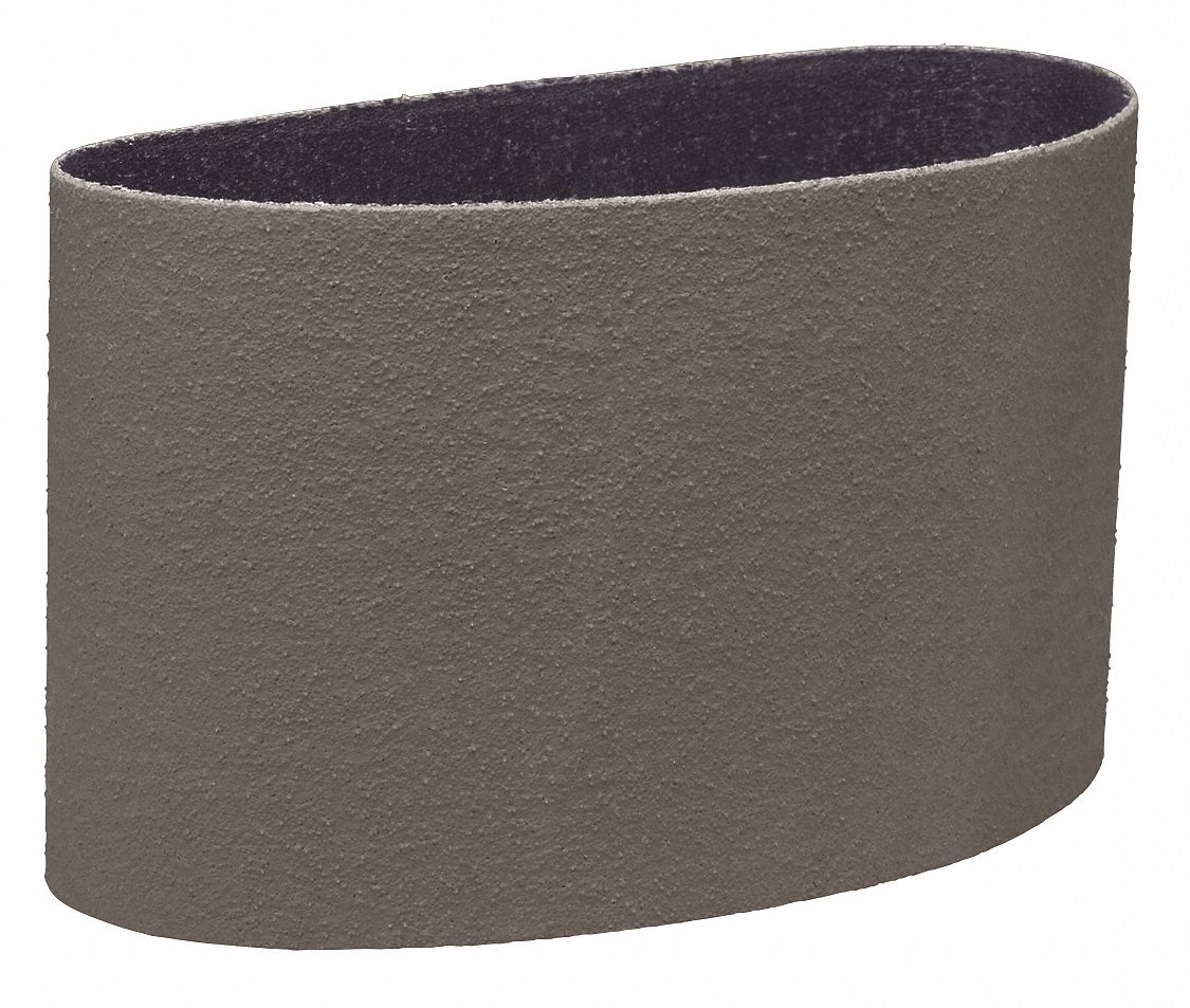 Sanding Belt, 354" L, 4" W, Fine