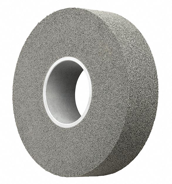 CONVOLUTE WHEEL, 4 IN DIAMETER X ⅜ IN W, 1 IN ARBOUR, SILICON CARBIDE, FINE, HARD (8), HARD