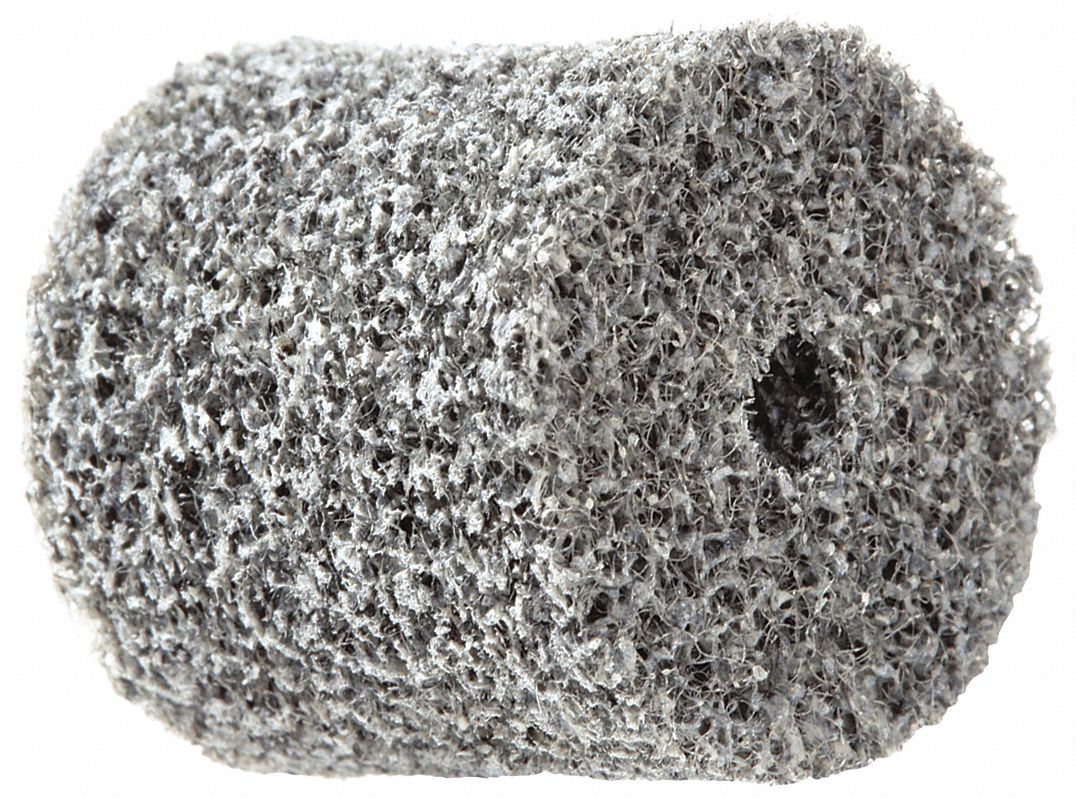 Unitized Wheel: 3 in Dia x 1/2 in W, 1/4 in Arbor Hole, Silicon Carbide, Fine, Soft (3)