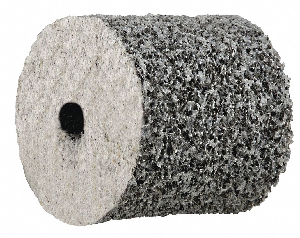 Unitized Wheel: 1 in Dia x 1 in W, 3/16 in Arbor Hole, Silicon Carbide, Fine, XL-UW