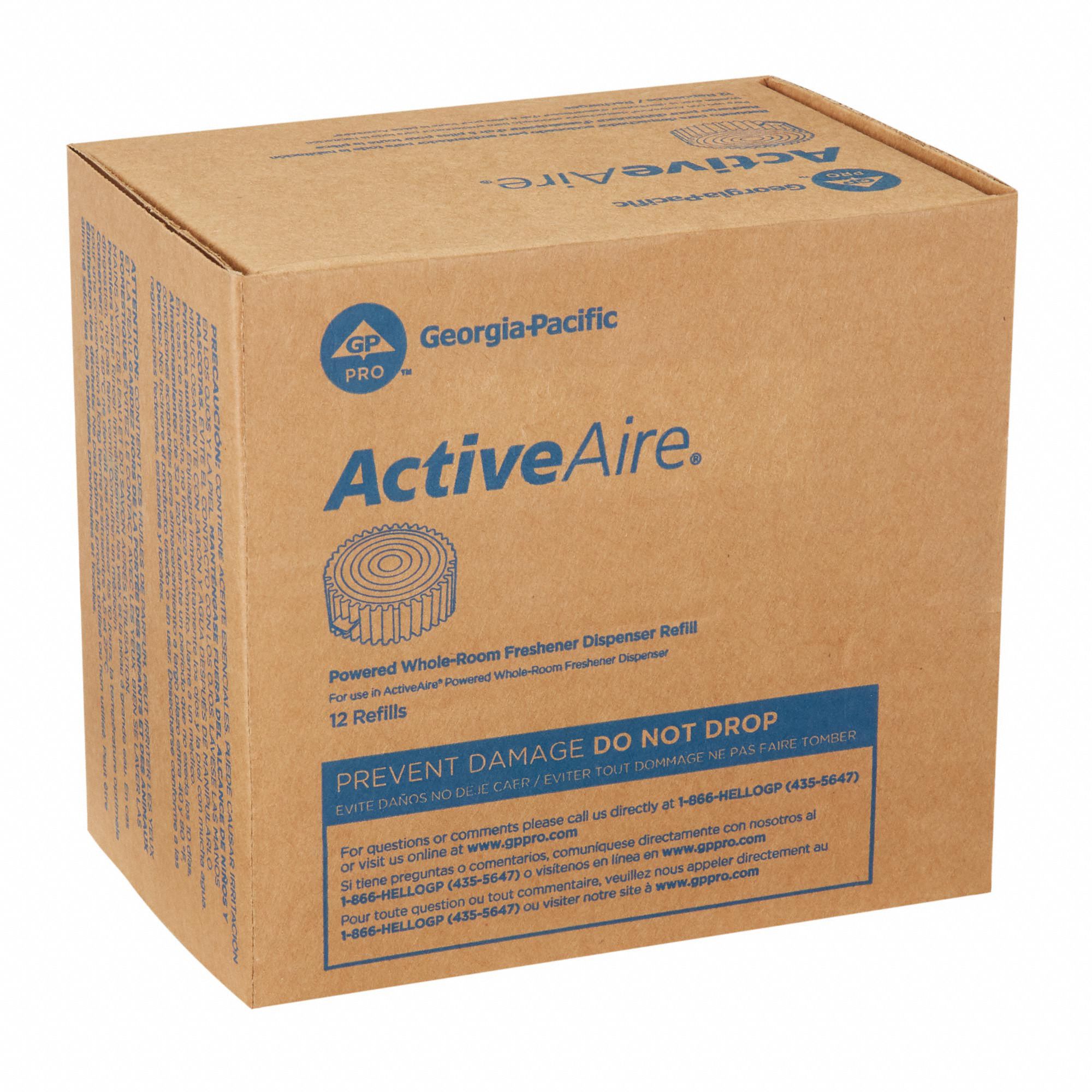 Air Freshener Refill, Gel, Cartridge, 1.2 oz, Pacific