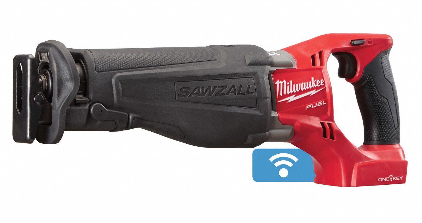 MILWAUKEE FullSize, Reciprocating Saw Kit, 1 1/8 in Stroke Length