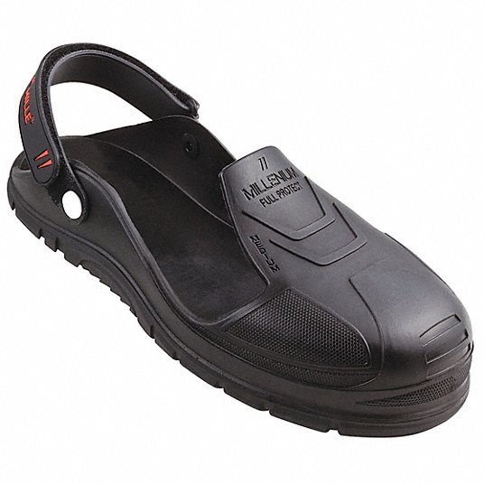 Overshoe: Steel, 6-1/2 to 10 Fits Shoe Size, Unisex, Black, Lug, 6-1/2 to 10, GASTON MILLE INC, 1 PR
