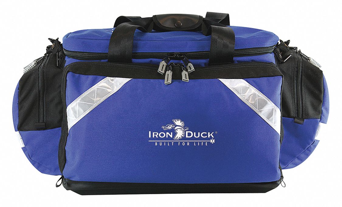 IRON DUCK, Royal Blue, Nylon, Trauma Bag 52WT7732325RB Grainger