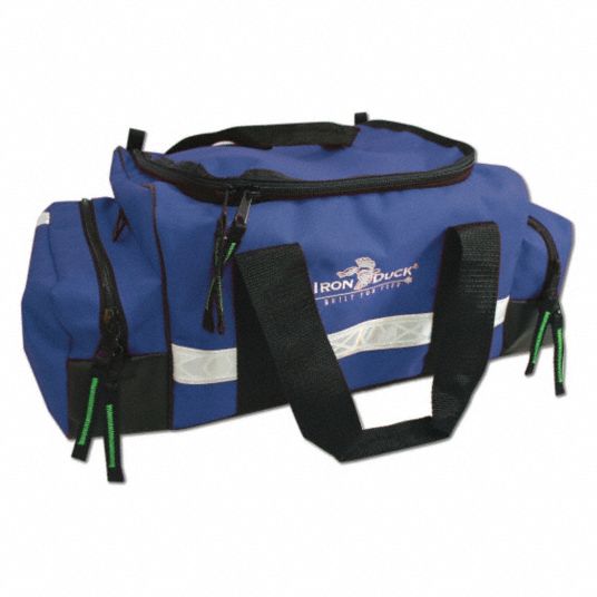 IRON DUCK, Trauma Bag, Navy, Trauma Bag 52WT8332499ANB Grainger