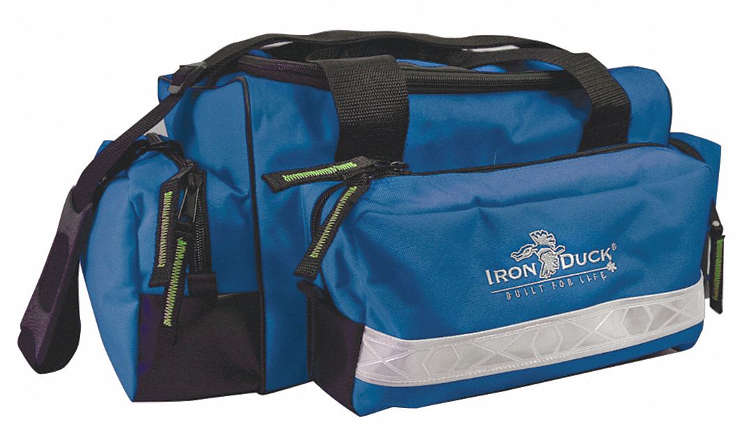 IRON DUCK, Trauma Bag, Navy, Trauma Bag 52WT8532499ATNB Grainger
