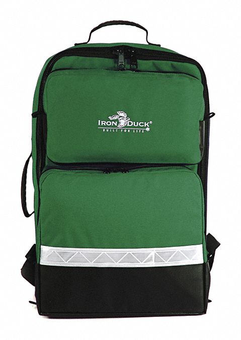 Trauma Bag, Green, 14" L, 8" W