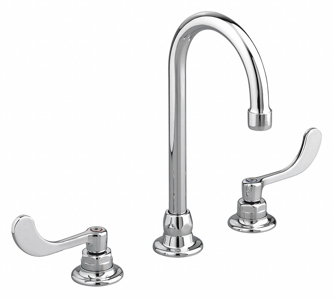 GOOSENECK KITCHEN/BATHROOM FAUCET: AMERICAN STD, MONTERREY, CHROME FINISH, 1.5 GPM, MANUAL