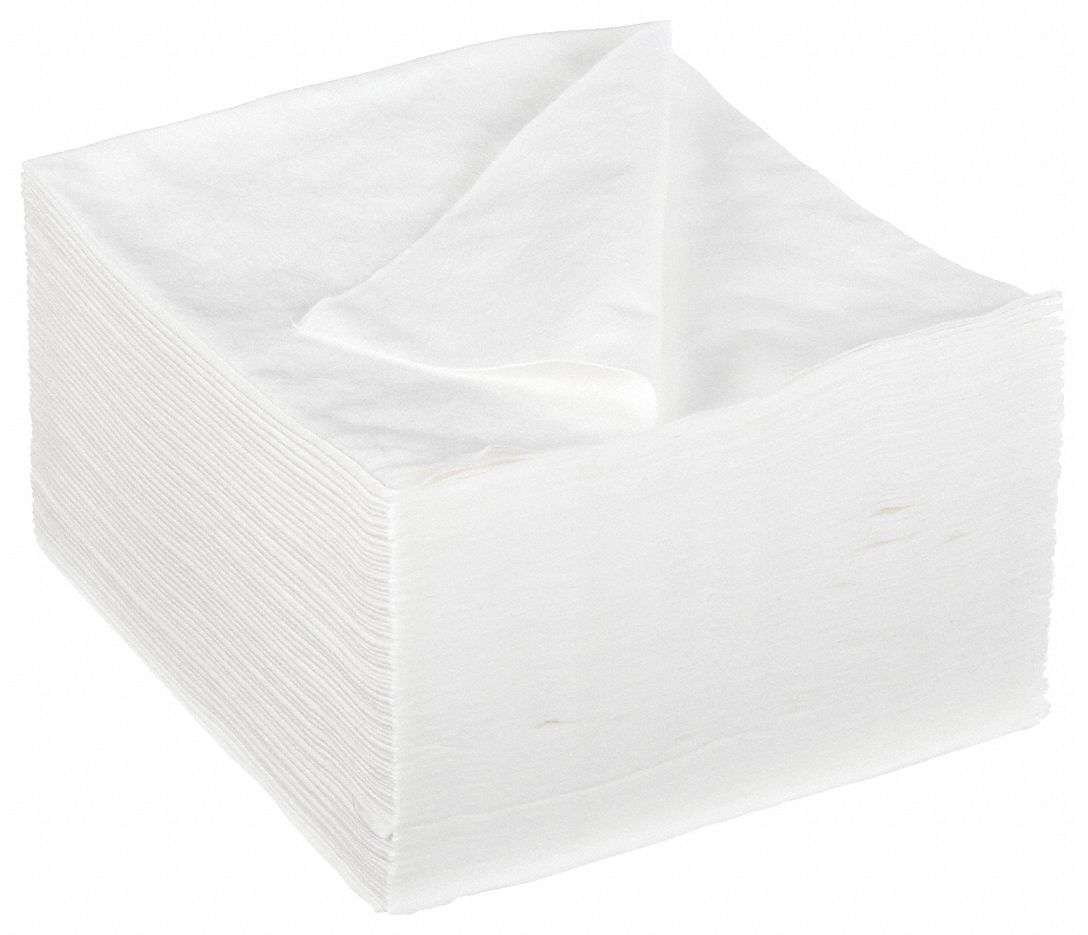 GRAINGER, 1/4 Fold, Max Absorbency, Dry Wipe - 52WY21|52WY21 - Grainger