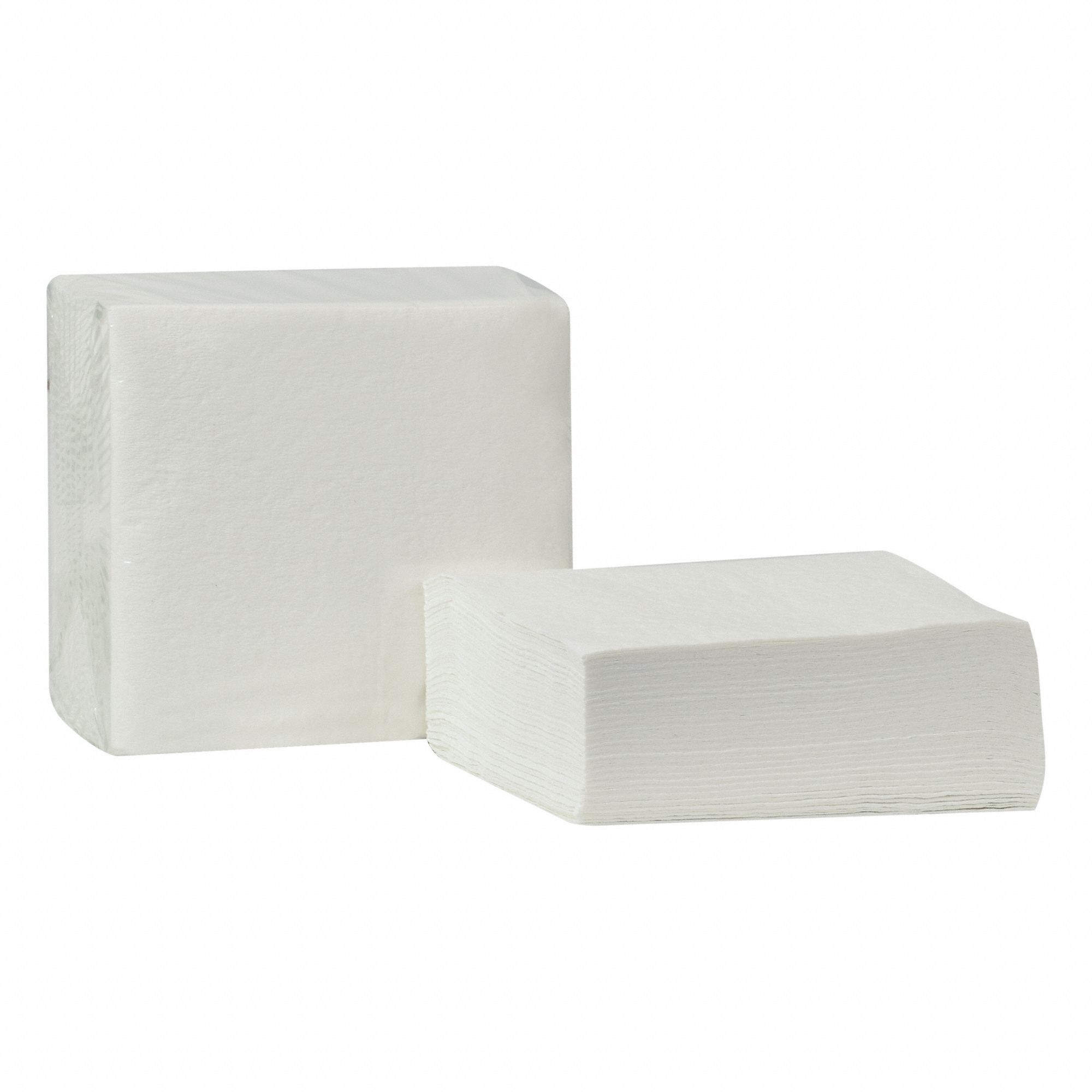 Dry Wipe: 1/4 Fold, Super Heavy Absorbency, Good Wet Strength, GRAINGER G40, White, 18 PK